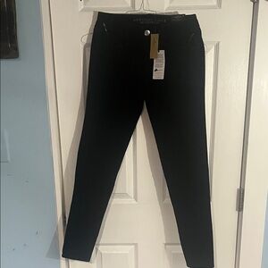American Eagle Outfitters Women's Black Velvet Skinny Jeans